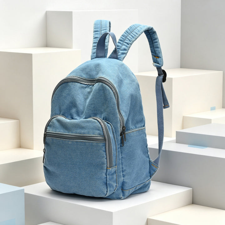 Casual Denim Backpack