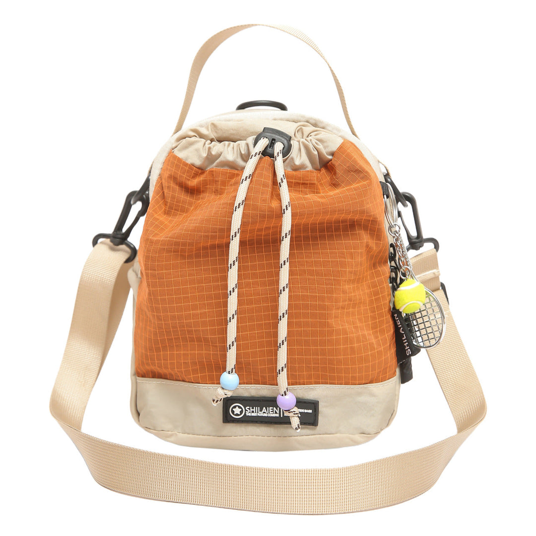 Versatile Drawstring School Backpack