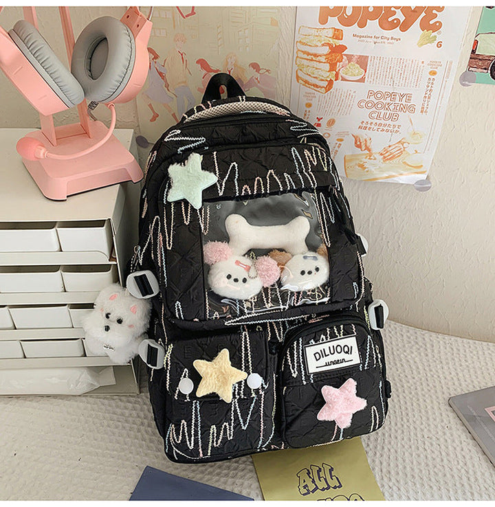 Trendy Multi-Functional School Backpack