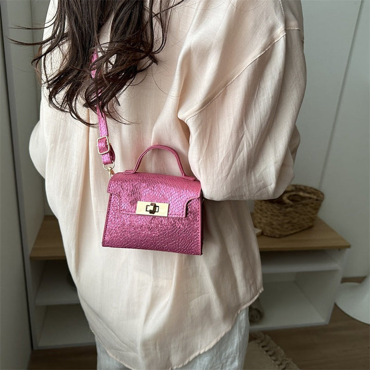 Women's mini handbag in stylish glamour style