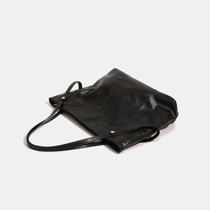 Women stylish XXL tote with elegant structure