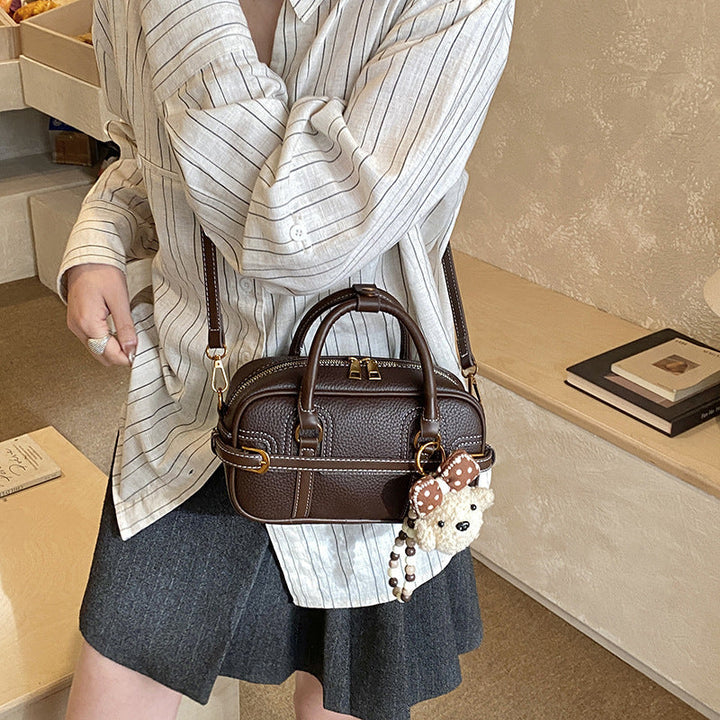 Ladies Mini Handbag with removable Teddy Pendant