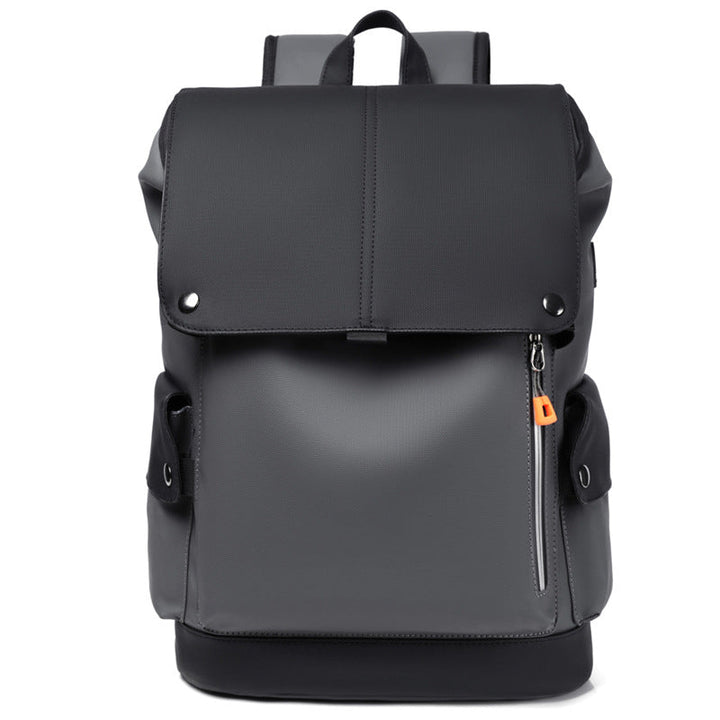 Urban Backpack with Innovative Folding Closure and Versatile Storage Options