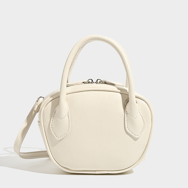 Women's Mini Handbag with Luxurious Leather Accents