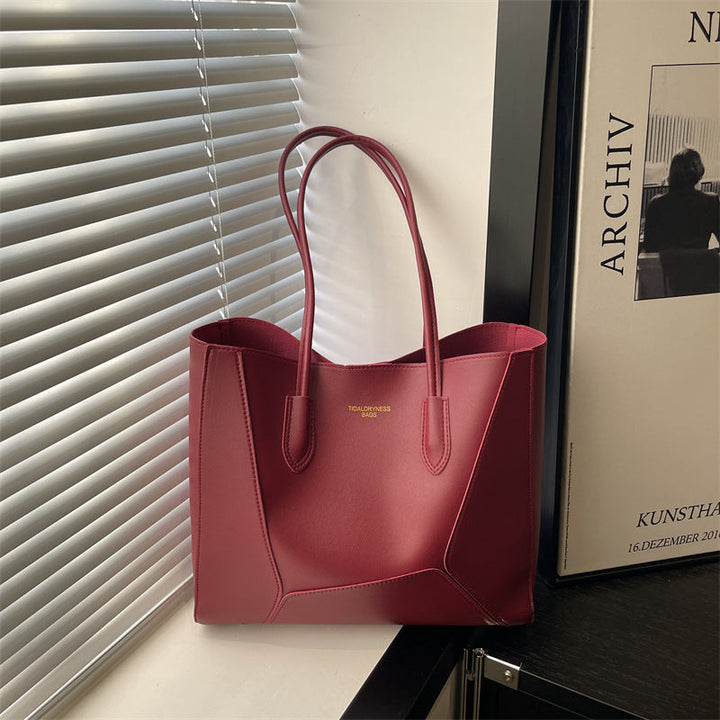 Women's elegant tote bag with structured design