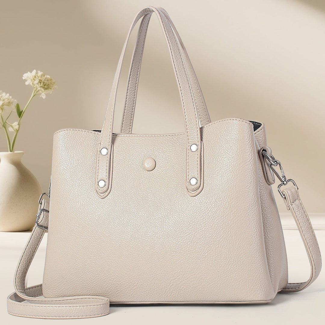 Ladies structured tote bag