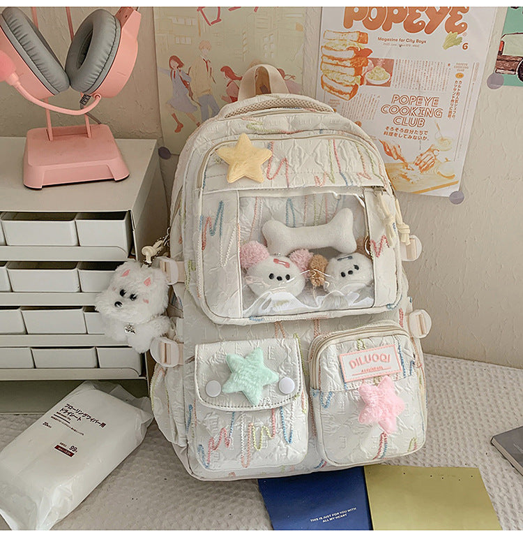 Trendy Multi-Functional School Backpack