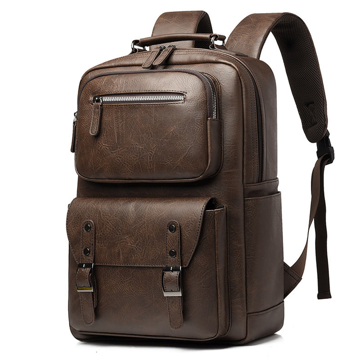 Premium Leather Organizer Backpack Cardanzo