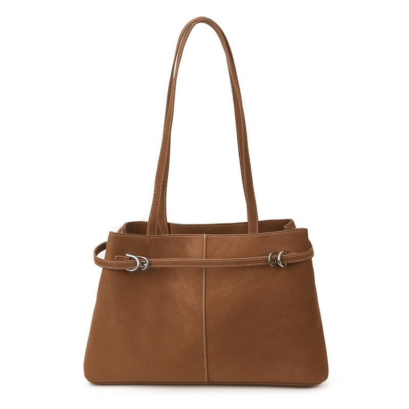 Women's Tote Bag made of high-quality synthetic leather with elegant shoulder strap