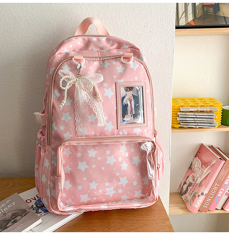 Star-Themed Multi-Functional Backpack