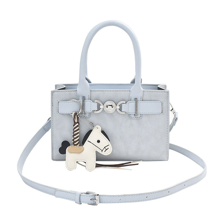 Ladies Mini Handbag with Charming Pendant