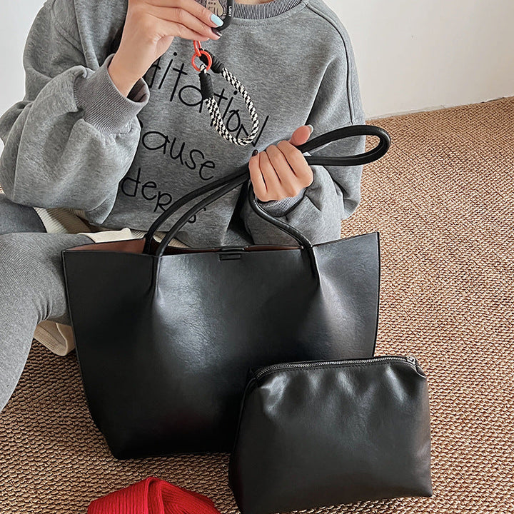 Ladies elegant Glamour Tote-Bag made of high-quality leather