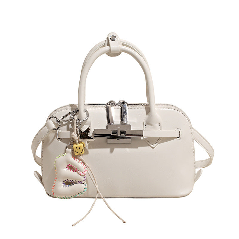 Women's Mini Handbag with Removable Pendant