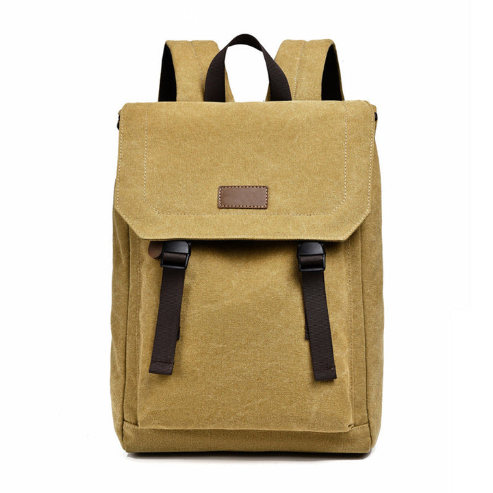 Backpack with Practical Flap Lid and Durable Material