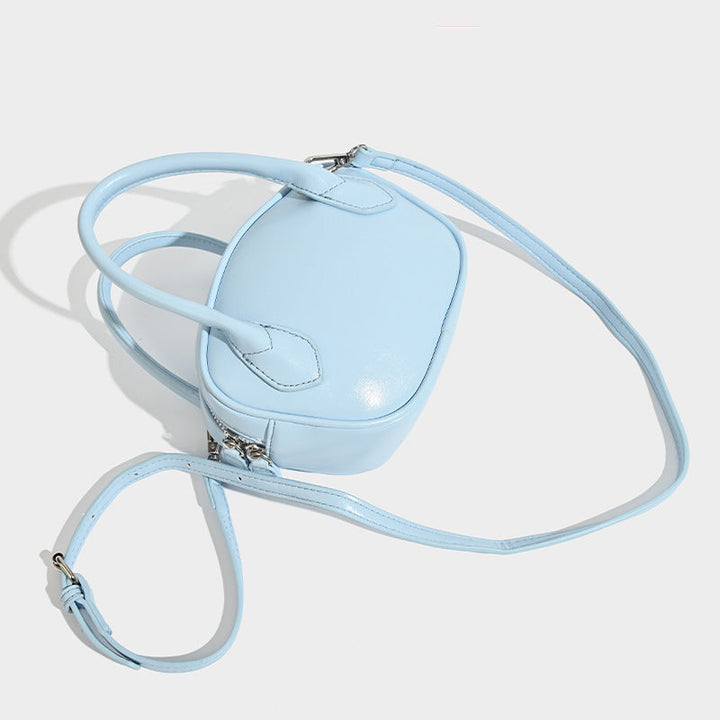 Women's Mini Handbag with Luxurious Leather Accents