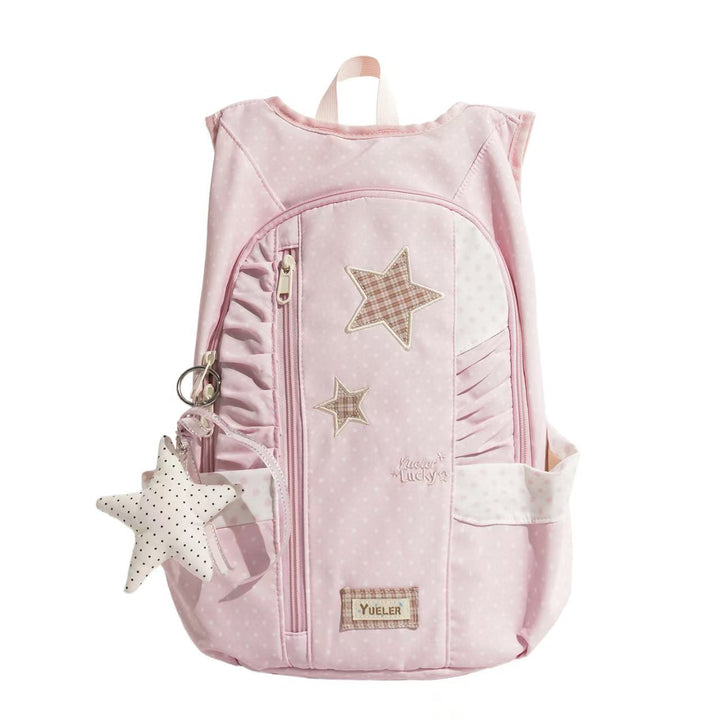 Star-Appliquéd Lightweight Backpack