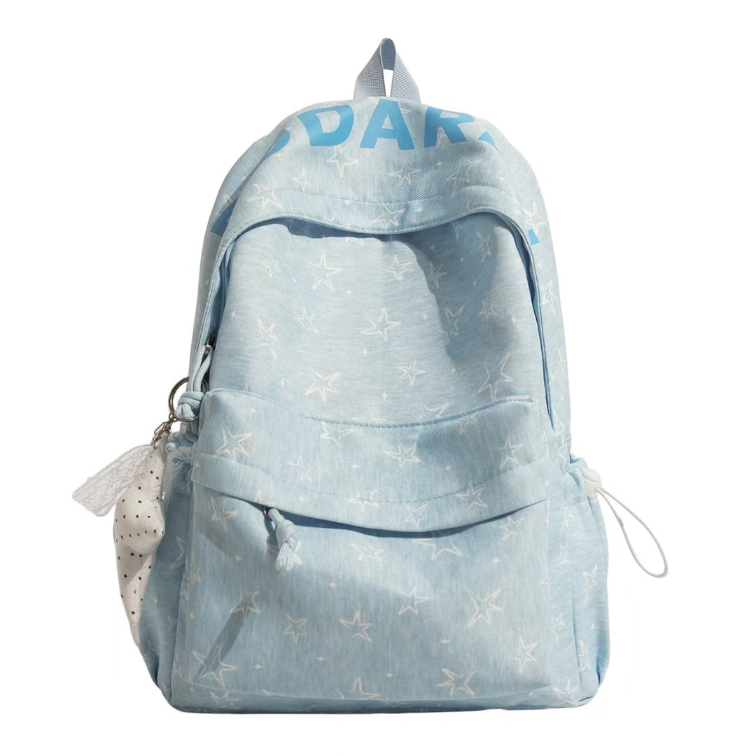 Star-Patterned Adventure Backpack