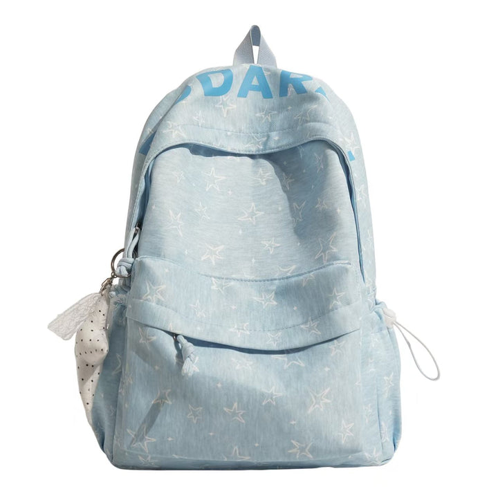 Star-Patterned Adventure Backpack