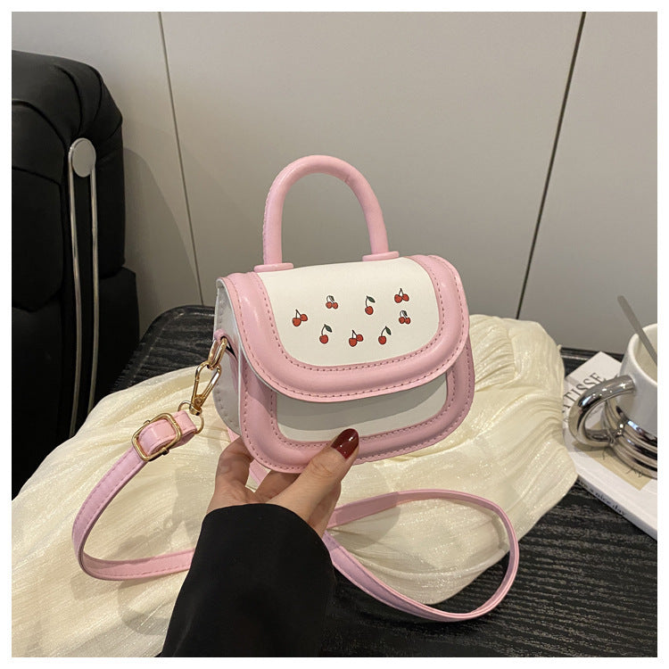 Ladies Mini-Handbag with playful cherry motif