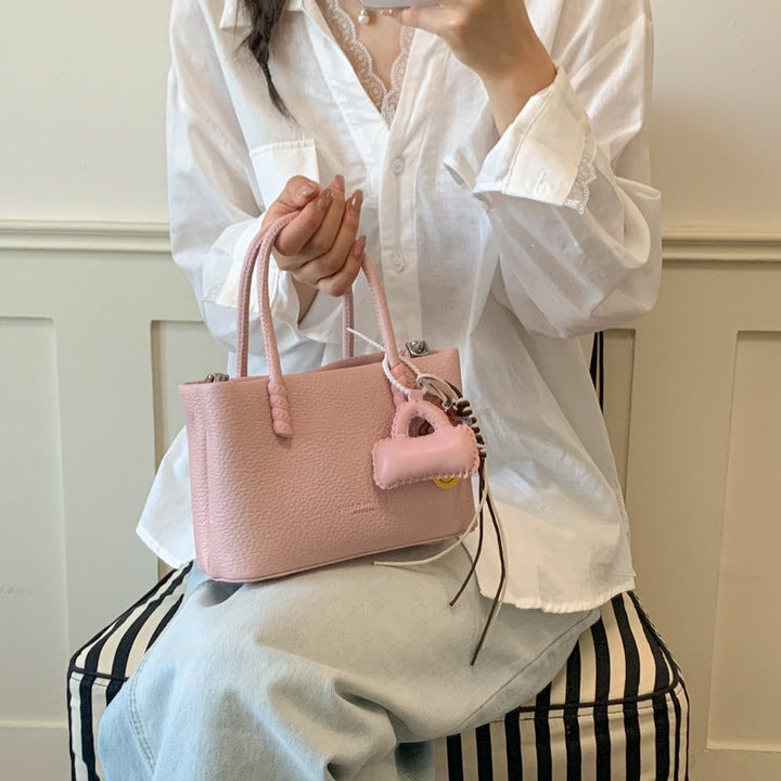 Women Mini-Handbag with fashionable drawstring