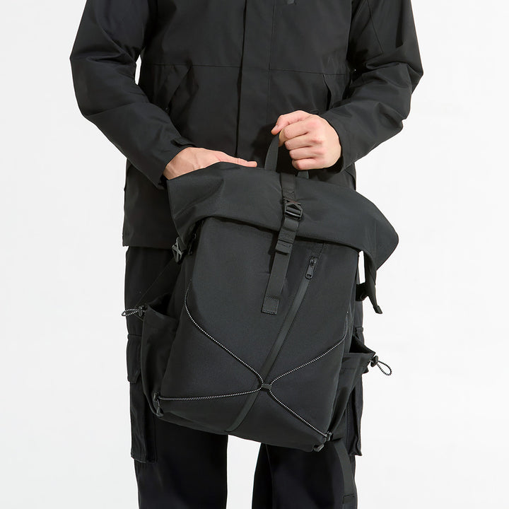 Urban Roll-Top Lightweight Backpack Cardanzo
