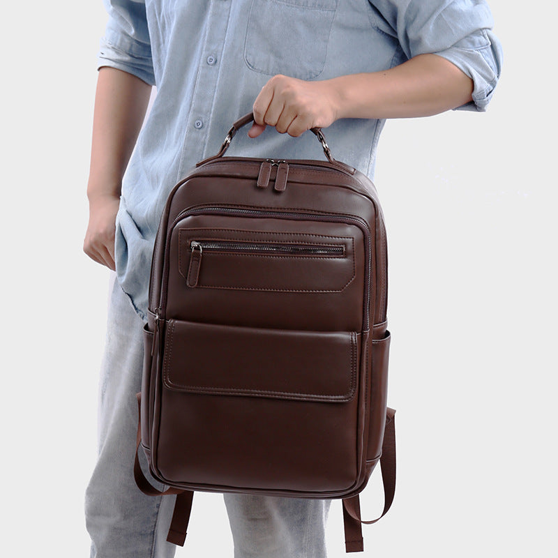 Executive Leather Backpack Cardanzo