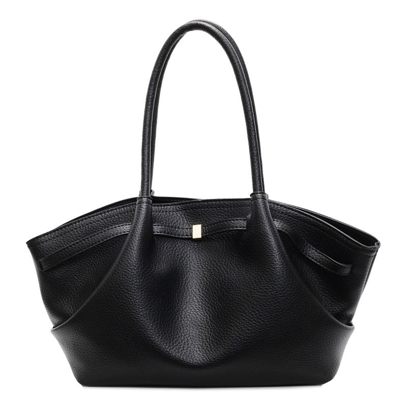 Women's tote bag with structured design