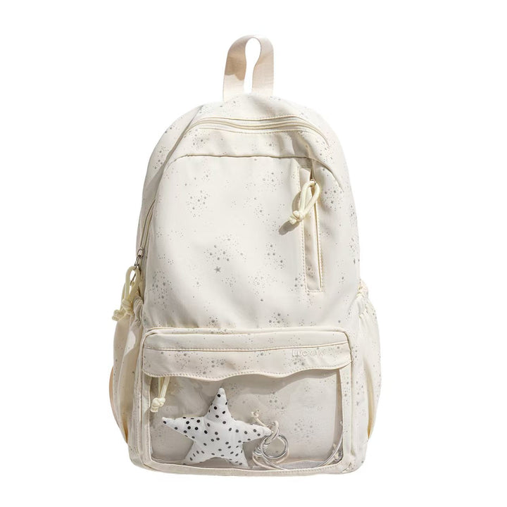 Star-Embellished Lightweight Backpack