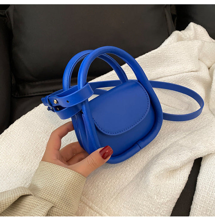 Women's mini handbag with elegant chain accent