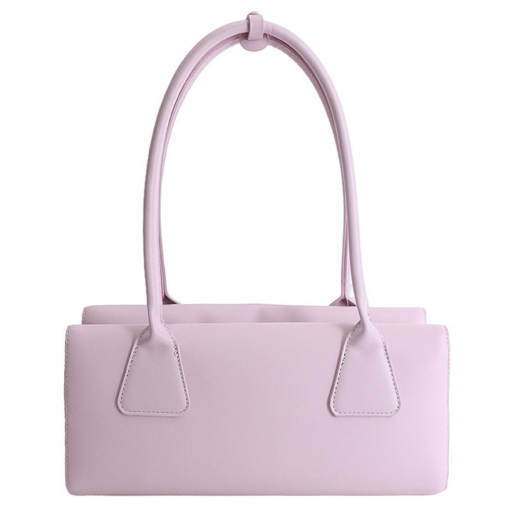 Ladies elegant handbag with minimalist silhouette