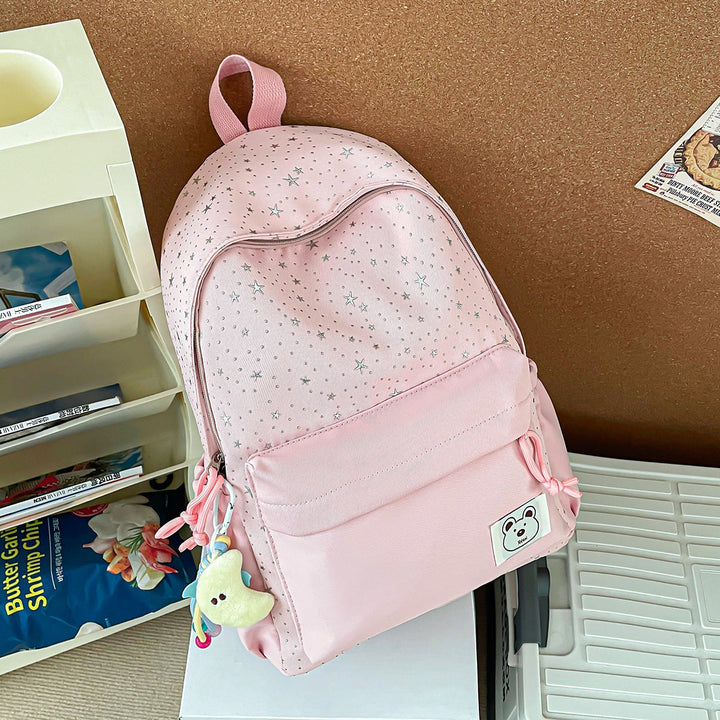 Star-Embellished Everyday Backpack