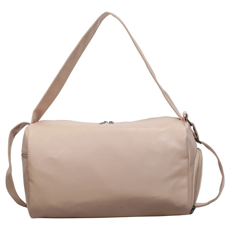 Stylish Leather Duffle Bag