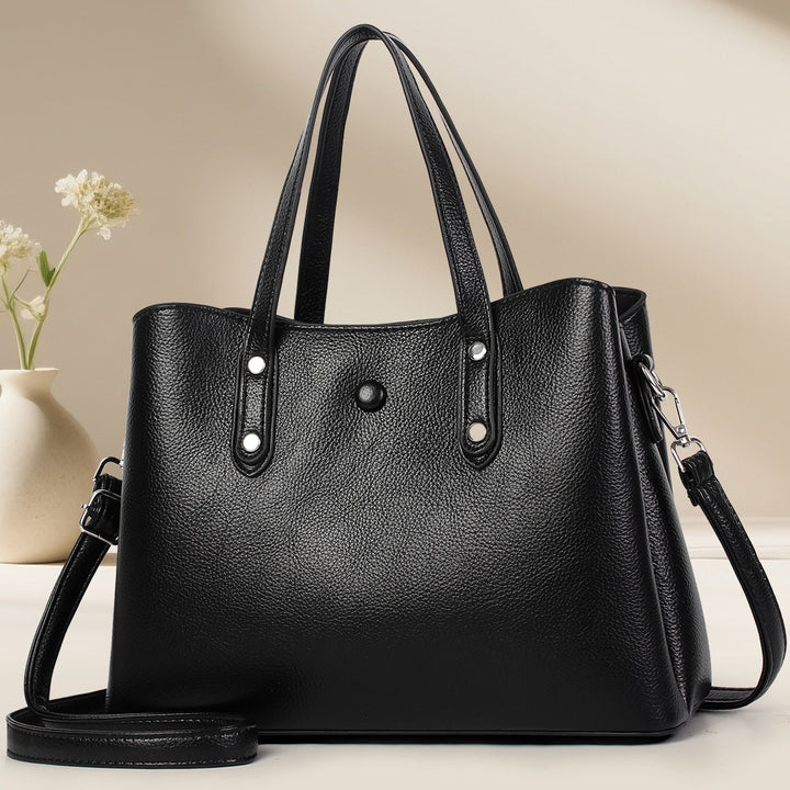 Ladies structured tote bag