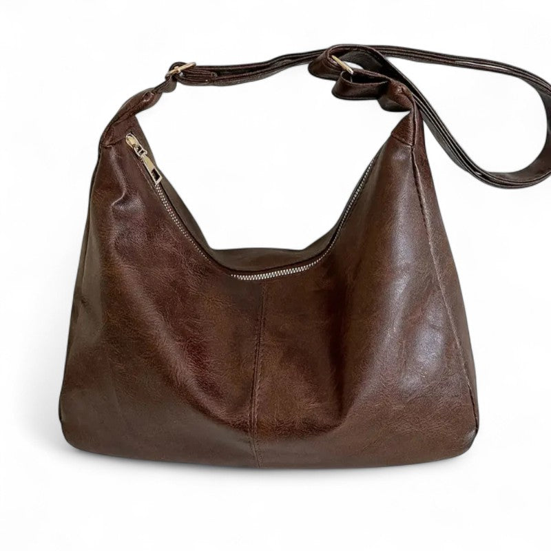 Trendy Leather Shoulder Handbag