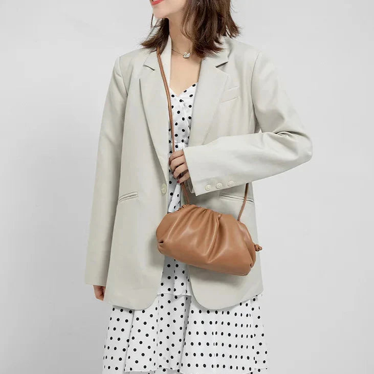 Small Leather Shoulder Handbag