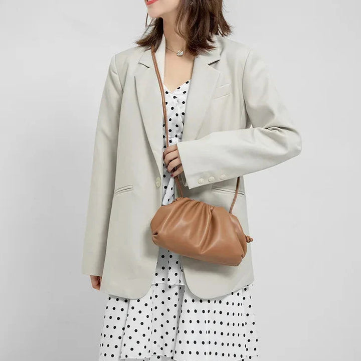 Small Leather Shoulder Handbag