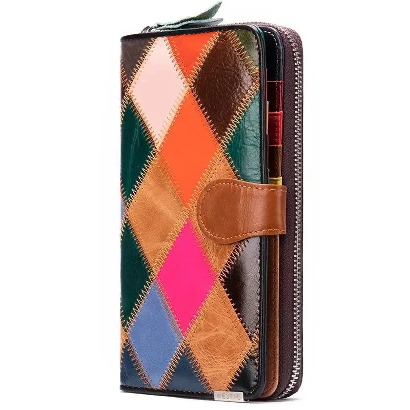 Ladies Wallet Long in Vintage Style