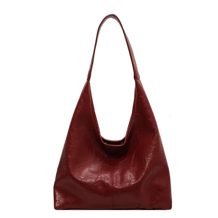 Large Chic Leather Tote Bag