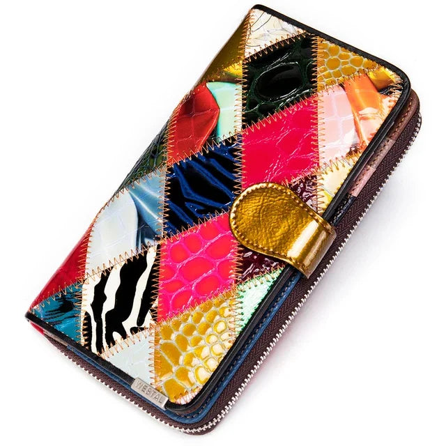 Ladies Wallet Long in Vintage Style