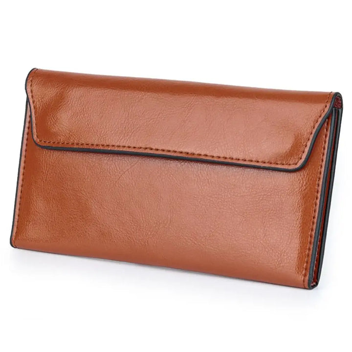 Women's Long Wallet Made of High-Quality Faux Leather