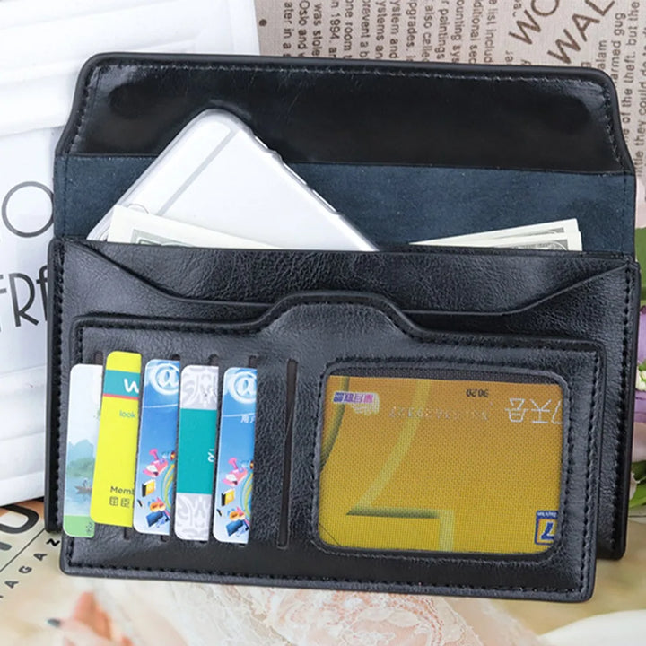 Women's Long Wallet Made of High-Quality Faux Leather