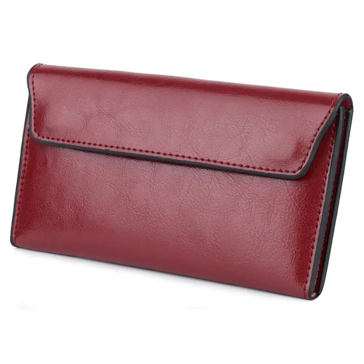 Women's Long Wallet Made of High-Quality Faux Leather