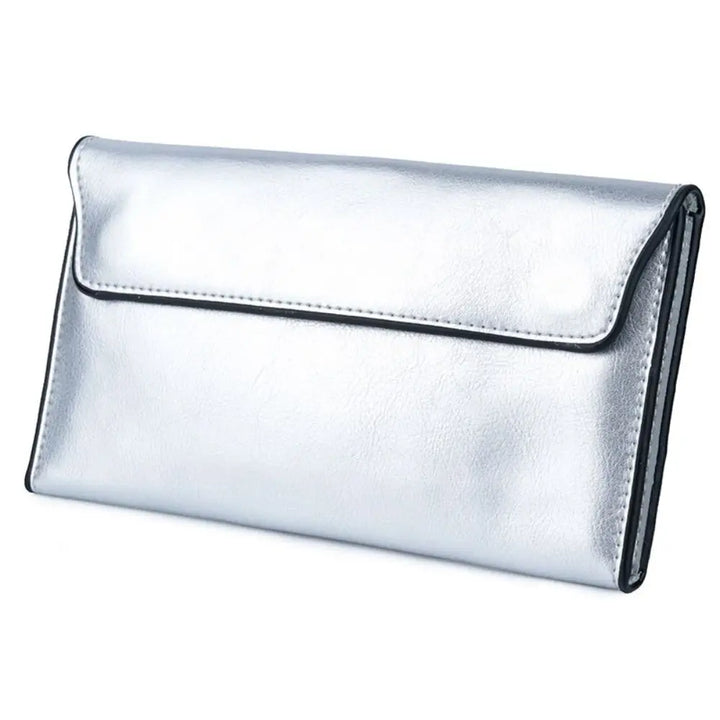 Women's Long Wallet Made of High-Quality Faux Leather