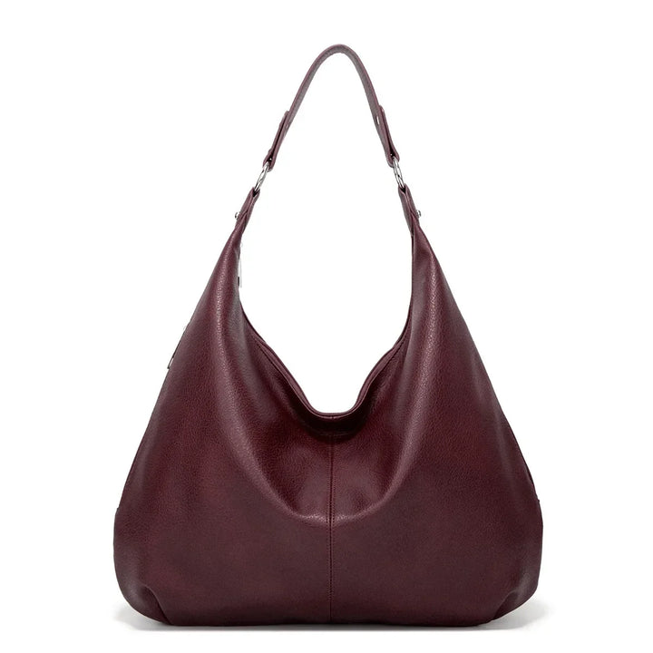 Luxury Soft Leather Tote Handbag