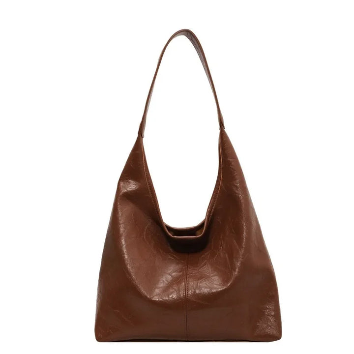 Large Chic Leather Tote Bag