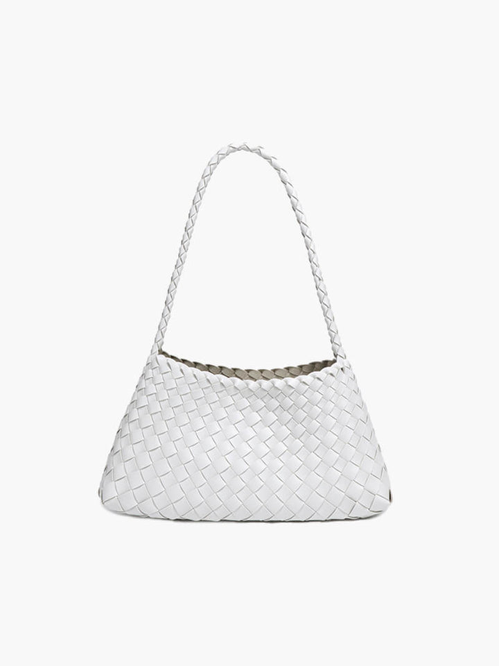 Shoulder Bag with Braided Design