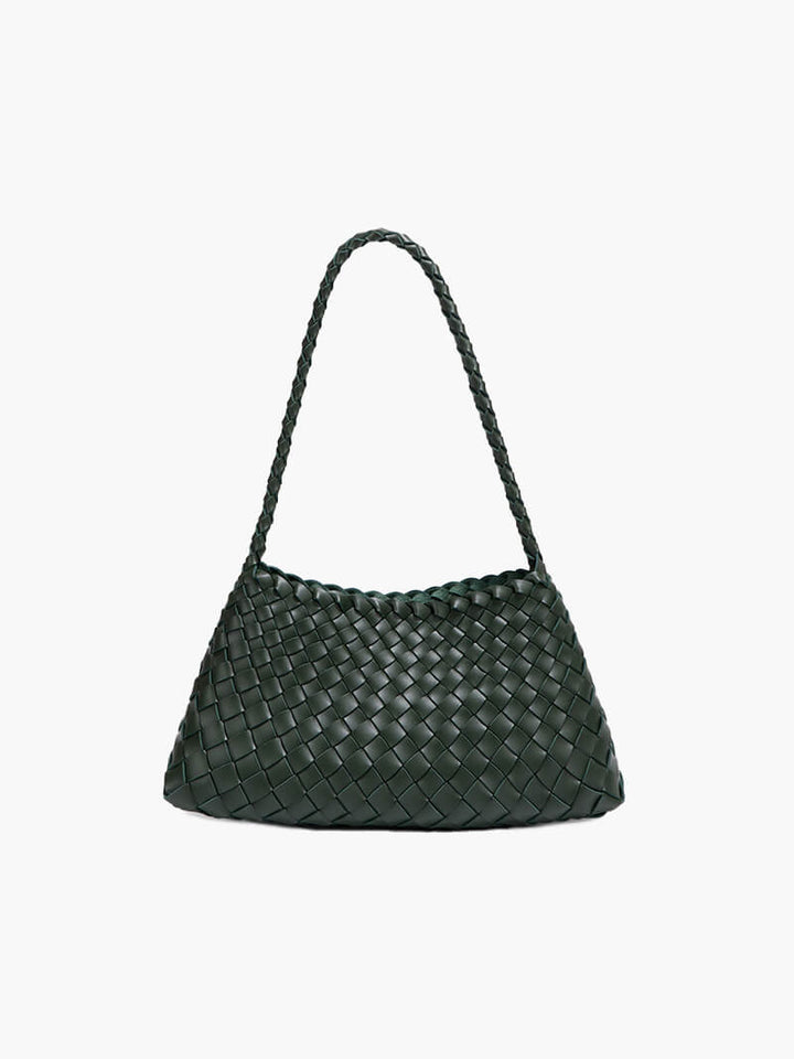 Shoulder Bag with Braided Design
