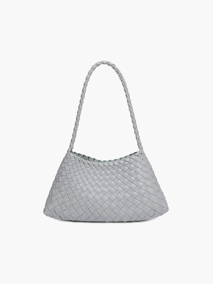 Shoulder Bag with Braided Design