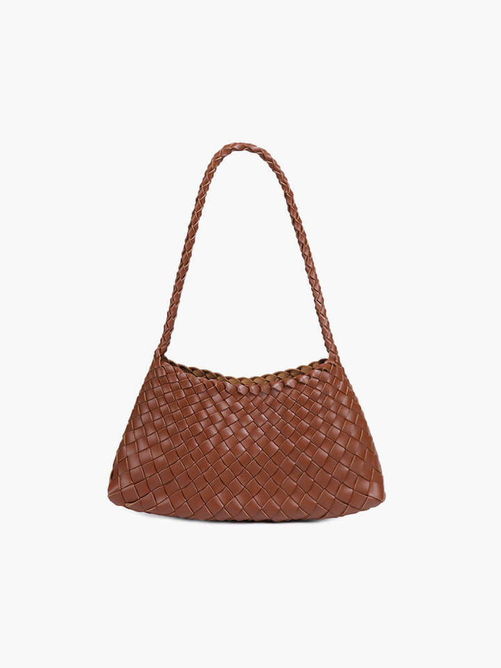 Shoulder Bag with Braided Design