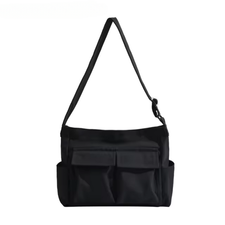 Shoulder bag with fold design